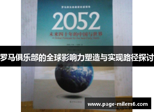 罗马俱乐部的全球影响力塑造与实现路径探讨