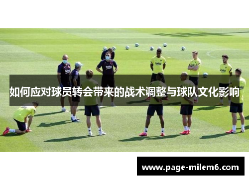 如何应对球员转会带来的战术调整与球队文化影响