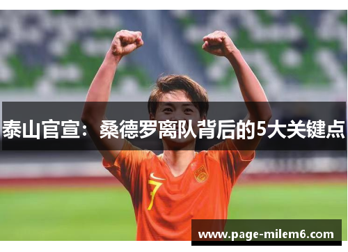 泰山官宣：桑德罗离队背后的5大关键点